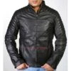 Smallville Superman Black Leather Jacket