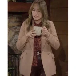 The Bold And The Beautiful Hope Logan Camel Blazer