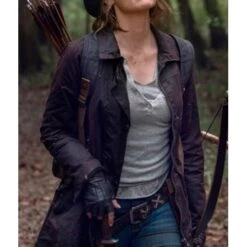 The Walking Dead Season 11 Maggie Rhee Coat