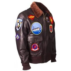 Top Gun Tom Cruise Leather Jacket
