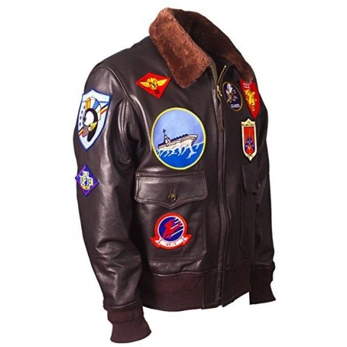 Top Gun Tom Cruise Leather Jacket 1 Top Gun Tom Cruise Leather Jacket