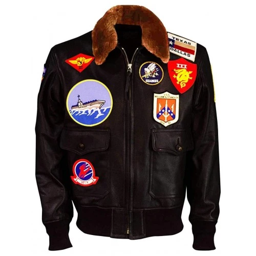 Top Gun Tom Cruise Leather Jacket 3 Top Gun Tom Cruise Leather Jacket - Image 3