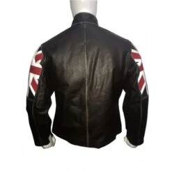 UK Flag Cafe Racer Vintage Style Brown Leather Jacket 5 UK Flag Cafe Racer Vintage Style Brown Leather Jacket -Film Star Cheap Outfits Store UK Flag Cafe Racer Vintage Style Leather Jacket 1 500x500 1