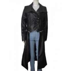 WWE Becky Lynch Leather Coat -Film Star Cheap Outfits Store WWE Becky Lynch Black Leather Coat 500x500 1