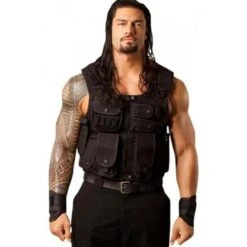 WWE Roman Reigns Tactical Black Vest