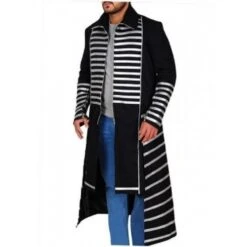 WWE Superstar The Miz Cotton Coat -Film Star Cheap Outfits Store WWE The Miz Michael Gregory Mizanin Black Coat 1 500x500 1