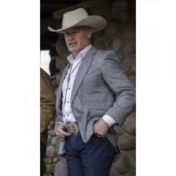 Yellowstone Neal Malcolm Beck Grey Blazer -Film Star Cheap Outfits Store Yellowstone Malcolm Beck Grey Blazer 500x500 1