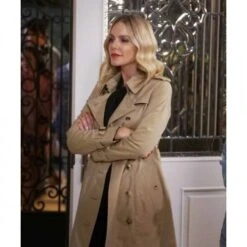 All American Laura Fine-Baker Tan Brown Coat