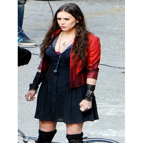 Avengers Age Of Ultron Scarlet Witch Jacket 7 Avengers Age Of Ultron Scarlet Witch Jacket - Image 7