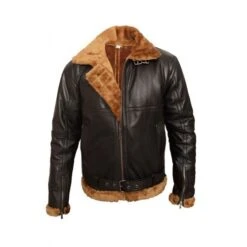B3 Sheepskin Aviator Leather Bomber Jacket