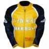 Biker Boyz Derek Luke Yellow Motorcycle Leather Jacket