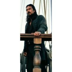 John Silver Black Sails S3 Luke Arnold Leather Coat -Film Star Cheap Outfits Store black sails john silver trench coat 6 500x500 1