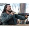 John Silver Black Sails S3 Luke Arnold Leather Coat