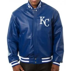 Kansas City Royals Varsity Leather Jacket