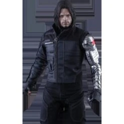 Captain America: Civil War Winter Soldier Bucky Barnes Jacket -Film Star Cheap Outfits Store bucky barnes captain america civil war winter soldier jacket 4 500x500 1