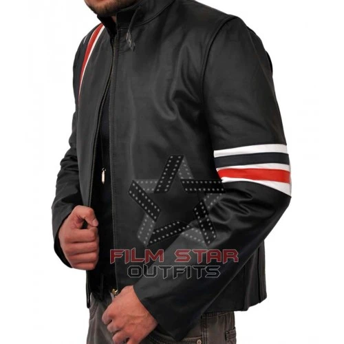 Easy Rider Captain America Leather Jacket 4 Easy Rider Captain America Leather Jacket - Image 4