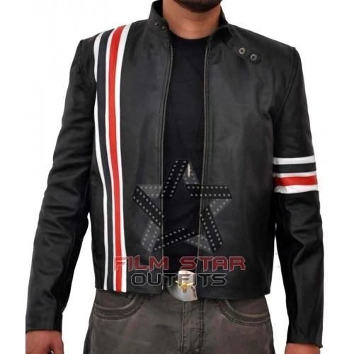 Easy Rider Captain America Leather Jacket 2 Easy Rider Captain America Leather Jacket - Image 2