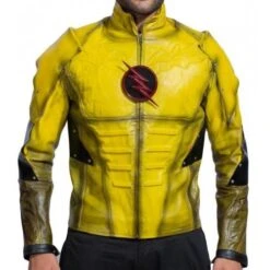 Eobard Thawne Reverse Flash Leather Jacket -Film Star Cheap Outfits Store eobard thawne reverse flash jacket 1 500x500 1