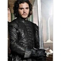 Game Of Thrones (Jon Snow) Kit Harington Costume/Jacket -Film Star Cheap Outfits Store games of thrones kit harington jacket 3 500x500 1