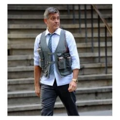 George Clooney Money Monster Leather Vest -Film Star Cheap Outfits Store george clooney money monster vest 2 500x500 1