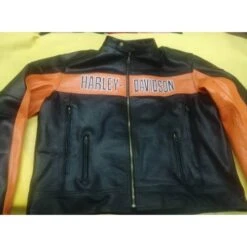 Men's Victorya Lane Harley Davidson Biker Leather Jacket