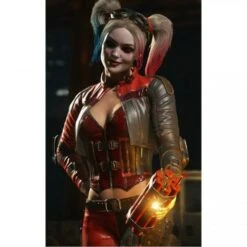 Harley Quinn Injustice 2 Jacket & Vest 10 Harley Quinn Injustice 2 Jacket & Vest -Film Star Cheap Outfits Store harley quinn injustice 2 jacket 500x500 1