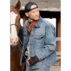 Yellowstone Jimmy Hurdstrom Blue Denim Jacket