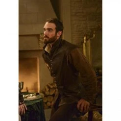 Joshua Sasse Galavant Leather Vest -Film Star Cheap Outfits Store joshua sasse galavant vest 2 500x500 1