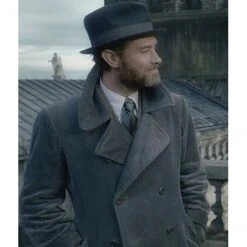 Fantastic Beasts 2 Albus Dumbledore Corduroy Coat
