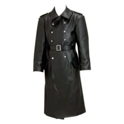 Hellboy Karl Ruprecht Kroenen Black Leather Coat