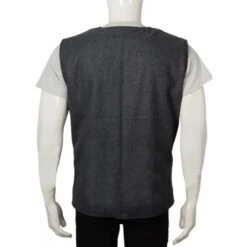 Yellowstone John Dutton Grey Wool Vest -Film Star Cheap Outfits Store kevin costner yellowstone john dutton grey wool vest 5 500x500 1