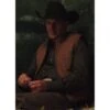 Kevin Costner Yellowstone John Dutton Leather Quilted Vest