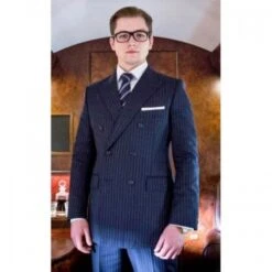 Kingsman Eggsy Double Breasted Suit