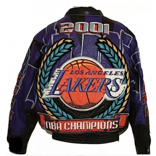 Kobe Bryant Los Angeles Lakers Championship Jacket 2 Kobe Bryant Los Angeles Lakers Championship Jacket - Image 2