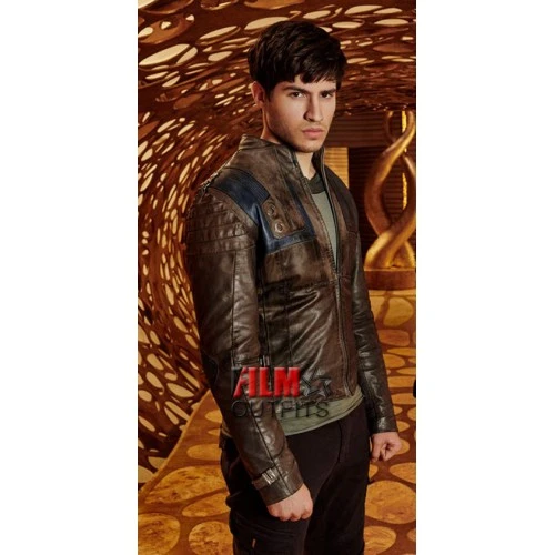 Krypton TV Series Seyg-EL Superman Leather Jacket 1 Krypton TV Series Seyg-EL Superman Leather Jacket