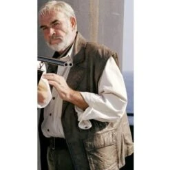 Allan Quatermain Sean Connery Leather Vest -Film Star Cheap Outfits Store league extraordinary gentleman allan quatermain brown vest 500x500 1
