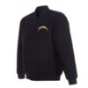 Los Angeles Chargers Varsity Navy Blue Wool Jacket