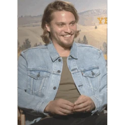 Yellowstone Kayce Dutton Blue Denim Jacket