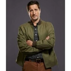 Pat Dugan Stargirl S02 Green Cotton Bomber Jacket