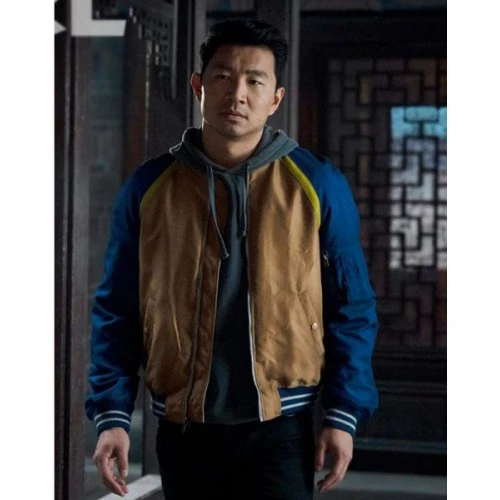 Shang-Chi The Legend Blue Bomber Jacket 2 Shang-Chi The Legend Blue Bomber Jacket - Image 2
