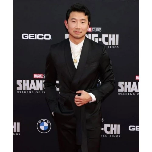 Simu Liu Shang-Chi Suiting Black Blazer 1 Simu Liu Shang-Chi Suiting Black Blazer
