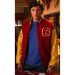 Smallville Varsity Crows Clark Kent Jacket -Film Star Cheap Outfits Store smallville varsity crows clark kent jacket 3 500x500 1
