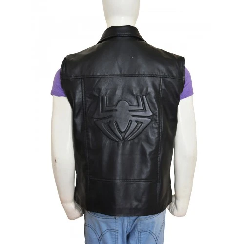 Spiderman Noir Costume Leather Vest 3 Spiderman Noir Costume Leather Vest - Image 3