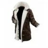 Bane Swedish Bomber Shearling Leather Jacket