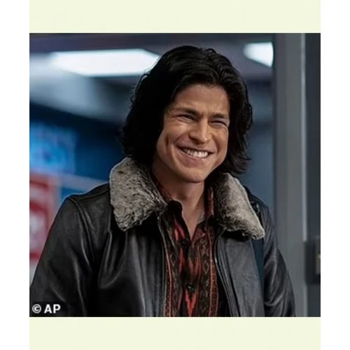 Ted Lasso S02 Dani Rojas Leather Jacket 2 Ted Lasso S02 Dani Rojas Leather Jacket - Image 2