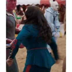 WandaVision Darcy Lewis Blue Jacket -Film Star Cheap Outfits Store wandavision darcy lewis blue jacket2 500x500 1