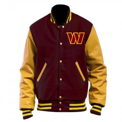 Washington Commanders Varsity Jacket 3 Washington Commanders Varsity Jacket - Image 3