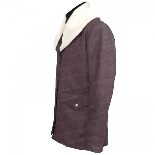 Yellowstone Beth Dutton Fur Collar Coat 2 Yellowstone Beth Dutton Fur Collar Coat - Image 2