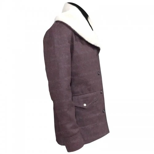 Yellowstone Beth Dutton Fur Collar Coat 3 Yellowstone Beth Dutton Fur Collar Coat - Image 3