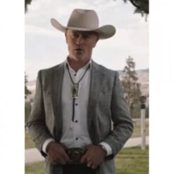 Yellowstone Neal Malcolm Beck Grey Blazer